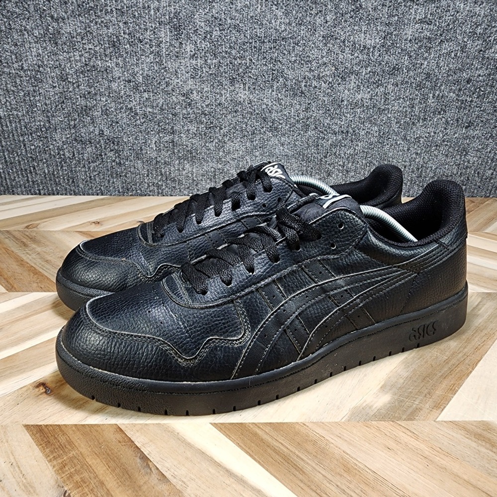 ASICS Japan S Black Triple Black 1191A163-001 Retro Court Shoes Men's Size 12 - Picture 2 of 12